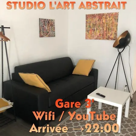 Studio L'art Abstrait - Centre D'agen- Gare 3' * Agen